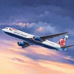 *Revell Maqueta Avión Boeing 767-300ER "British Airways" 1:144