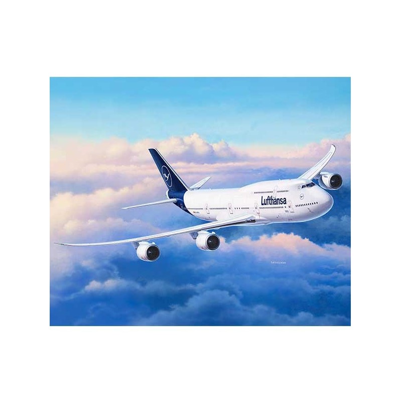 Revell Model Kit Plane Boeing 747 8 Lufthansa New Livery 1:144