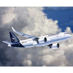 Revell Maqueta Avión Airbus A320neo "Lufthansa" New Livery 1:144