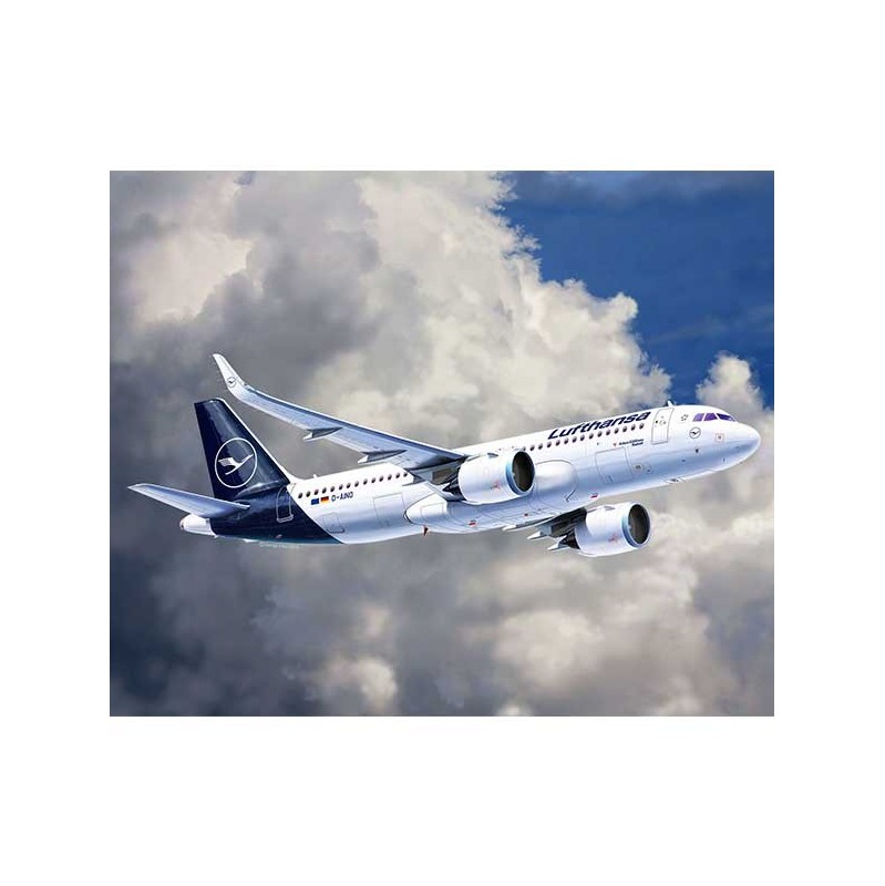Revell Maqueta Avión Airbus A320neo "Lufthansa" New Livery 1:144