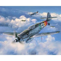 *Revell Maqueta Avión Messerschmitt Bf109 G-10 1:48