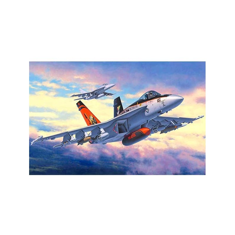 Revell Model Kit Plane F/A 18E Super Hornet 1:144