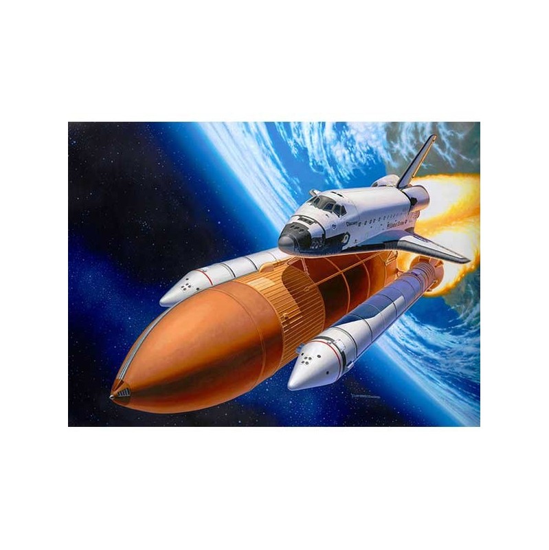 Revell Maqueta Space Shuttle Discovery & Booster Rockets 1:144