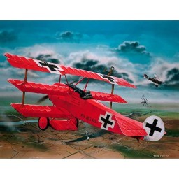 Revell Model Kit Plane Fokker Dr.I Richthofen 1:28