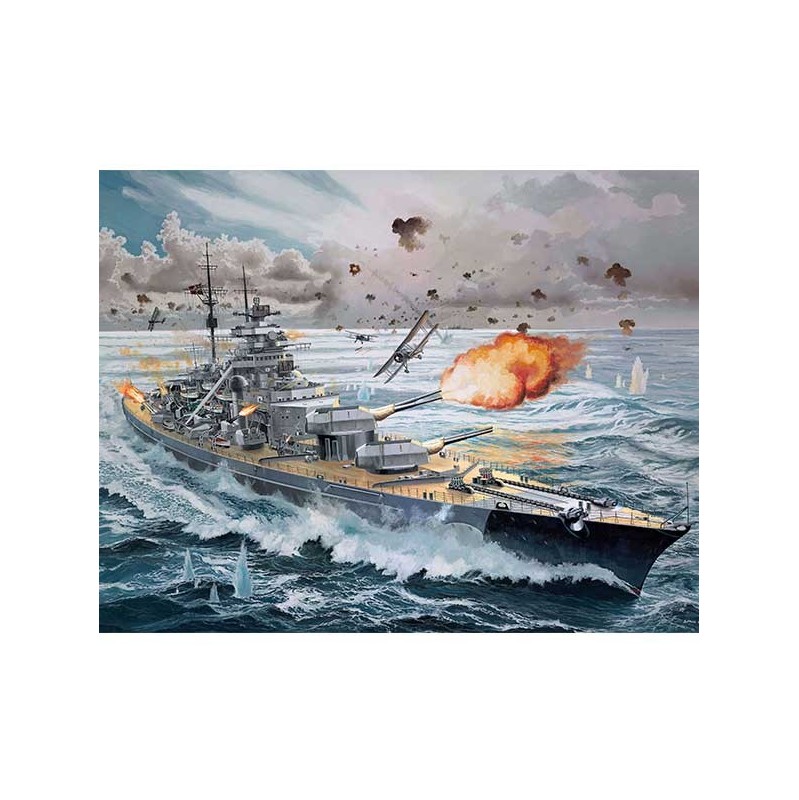 Revell Maqueta Barco German Battleship "Bismarck" 1:350