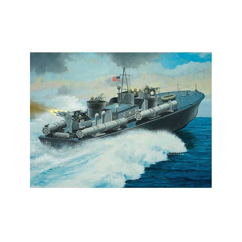 Revell model kit Patrol Torpedo Boat PT 160 1:72
