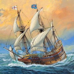 Revell Maqueta con acc. Barco Mayflower 400th Anniversary 1:83