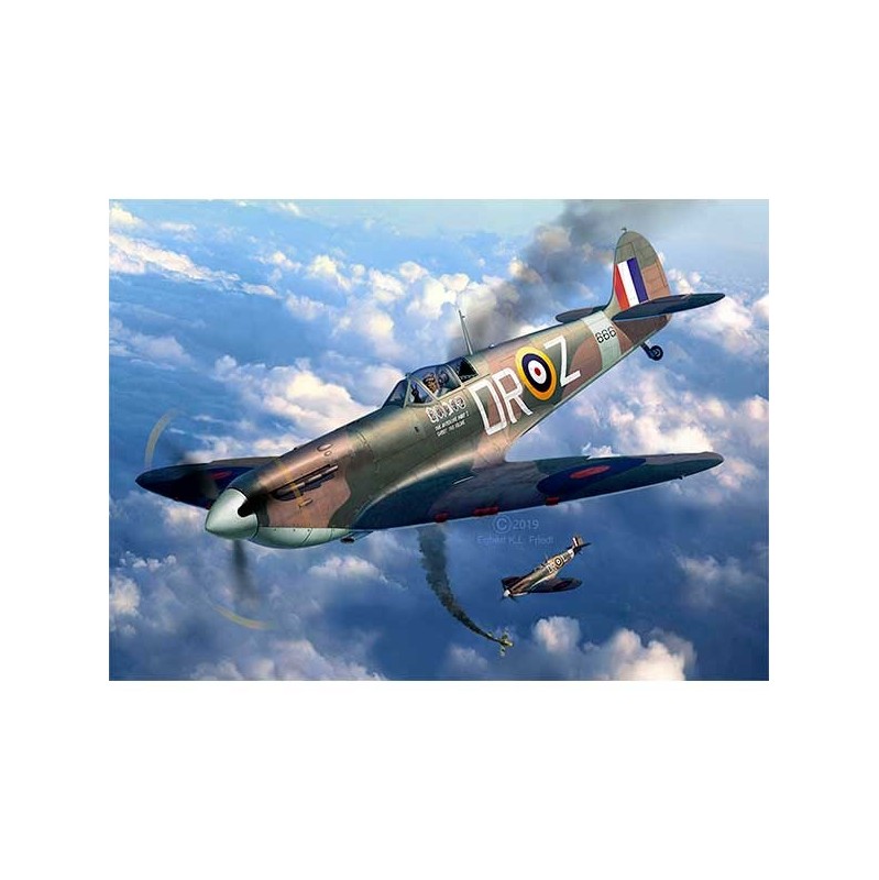 Revell Maqueta con acc. Avión Spitfire Mk.II Aces High Ir. M 1:32