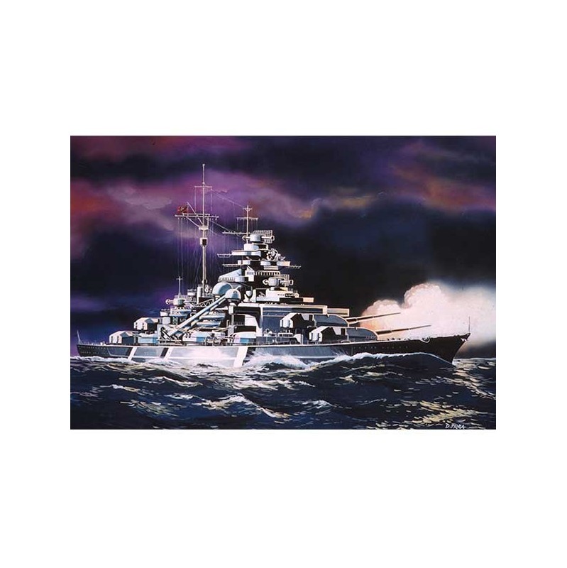Revell Maqueta Barco German Battleship "Bismarck" 1:1200