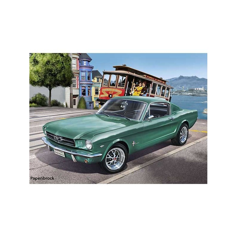 Revell Maqueta Coche 1965 Ford Mustang 2+2 Fastback 1:24