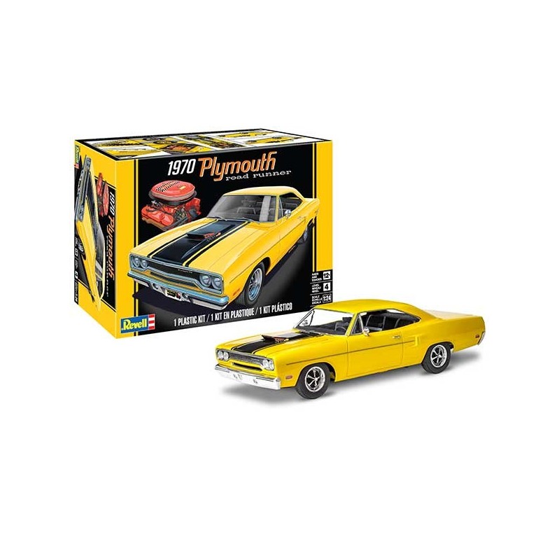 Revell Maqueta Coche 1970 Plymouth Road Runner 1:24