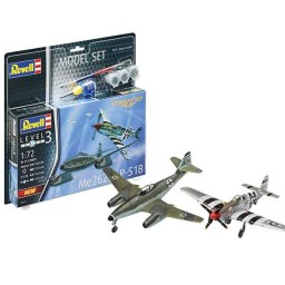 Revell Model Set Combat Set Me262 & P 51B Mustang 1:72