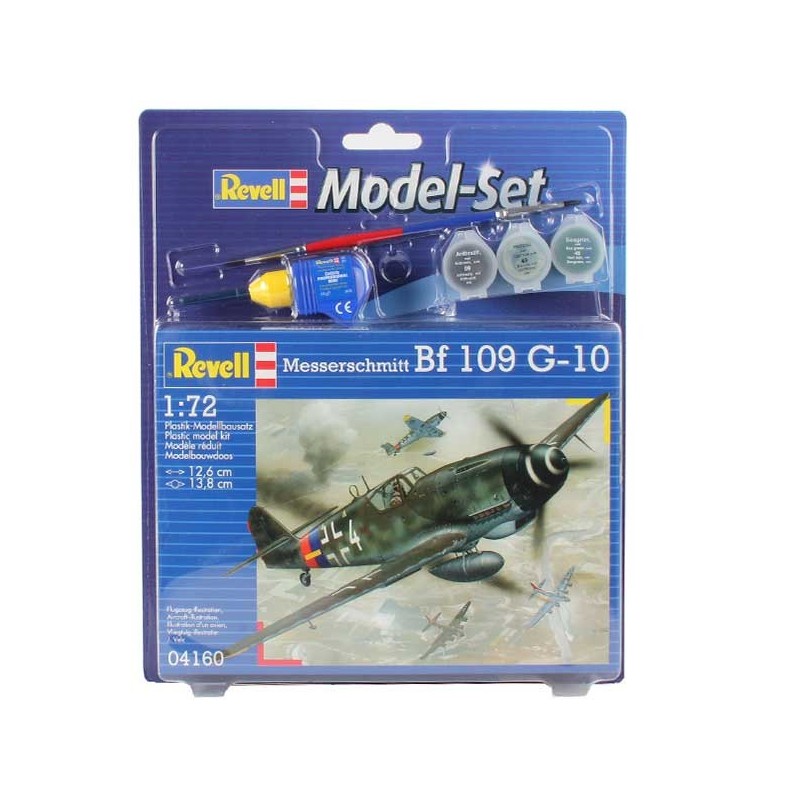 Revell Model Set Plane Messerschmitt Bf 109 1:72
