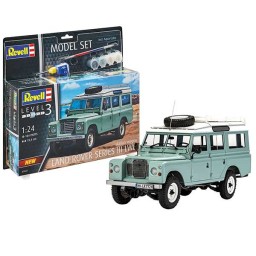 Revell Model Set Coche Land Rover Series III 1:24