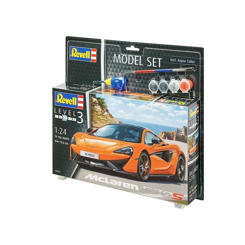Revell Model Set Car McLaren 570S 1:24