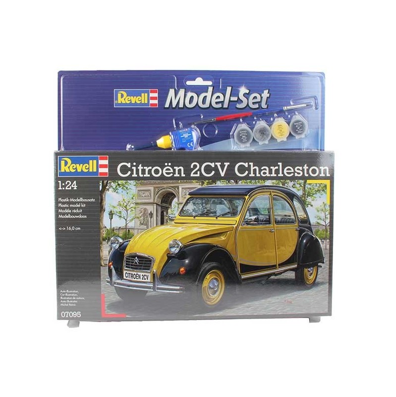 Revell Model Set Car Citroen 2CV Charleston 1:24