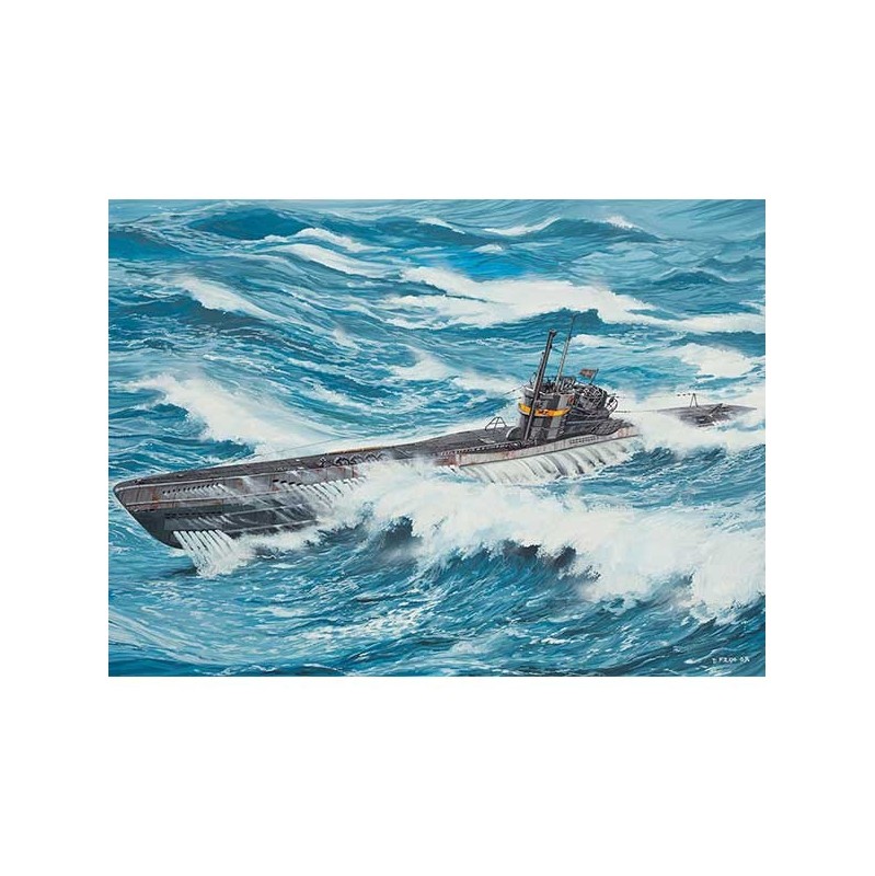 Revell Maqueta Submarino German Type VII C/41 Atlantic 1:144
