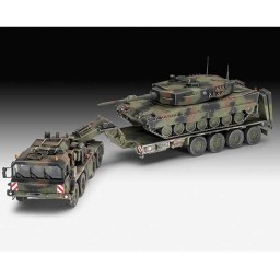 Revell Maqueta Vehículo SLT50-3 Elefant y Tanque Leopard 2A4 1:72