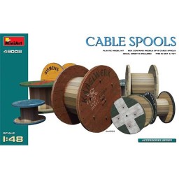 Miniart Cable Spools 1/48