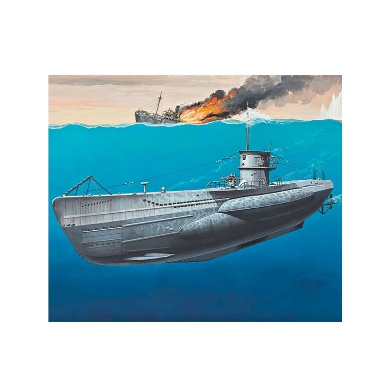 Revell Model Submarine German Type VII C 1:350