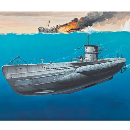 Revell Maqueta Submarino German Type VII C 1:350