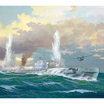 Revell Maqueta Submarino German Type XXI 1:144