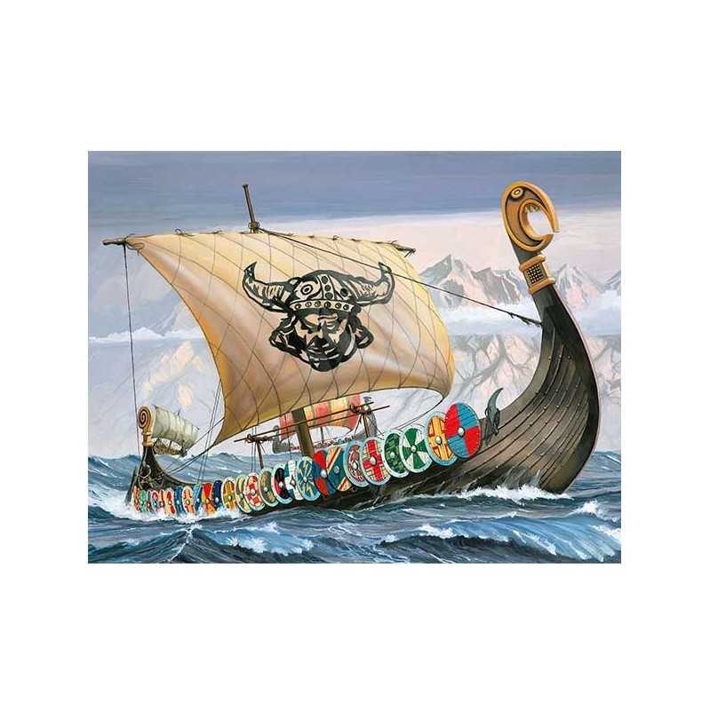 Revell Model Boat Viking 1:50