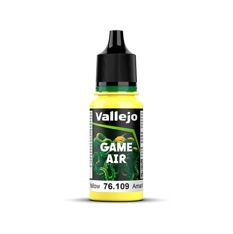 Vallejo Game Air Amarillo Tóxico 18 ml