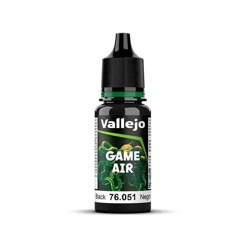 Vallejo Game Air Negro 18 ml