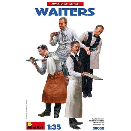 Miniart Figures Waiters 1/35