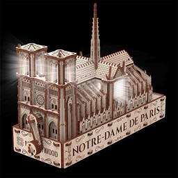 Mr. Playwood Notre Dame Cathedral (Eco - light) 204 pieces