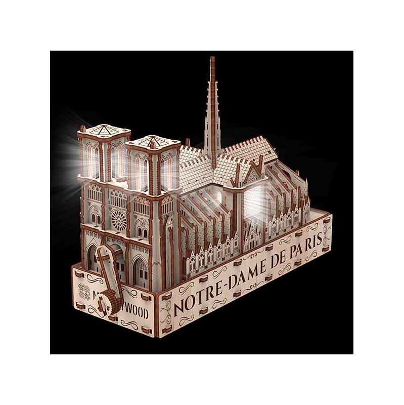 Mr. Playwood Catedral de Notre Dame (Eco - light) 204 piezas