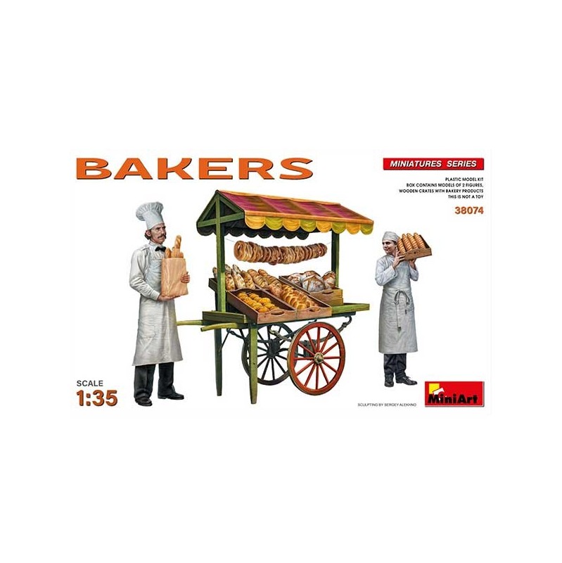 Miniart Figuras Bakers 1:35