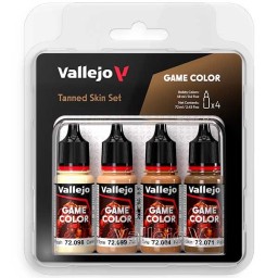 Game Color Tanned Skin Set 4x18ml