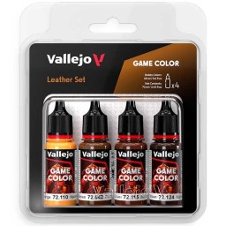 Game Color Leather Set 4x18ml