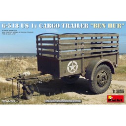 Miniart Carro G-518 US 1T Cargo Trailer "BEN HUR" 1:35