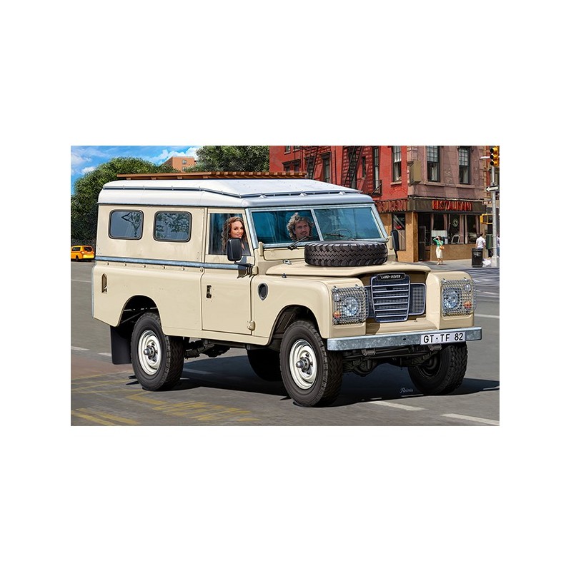 Revell Model Set Coche Land Rover Series III LWB (commercial) 1:24