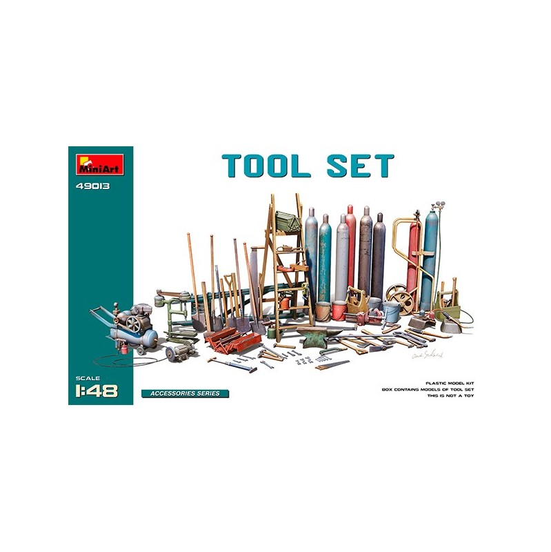 Miniart Accesorios Tool Set 1/48