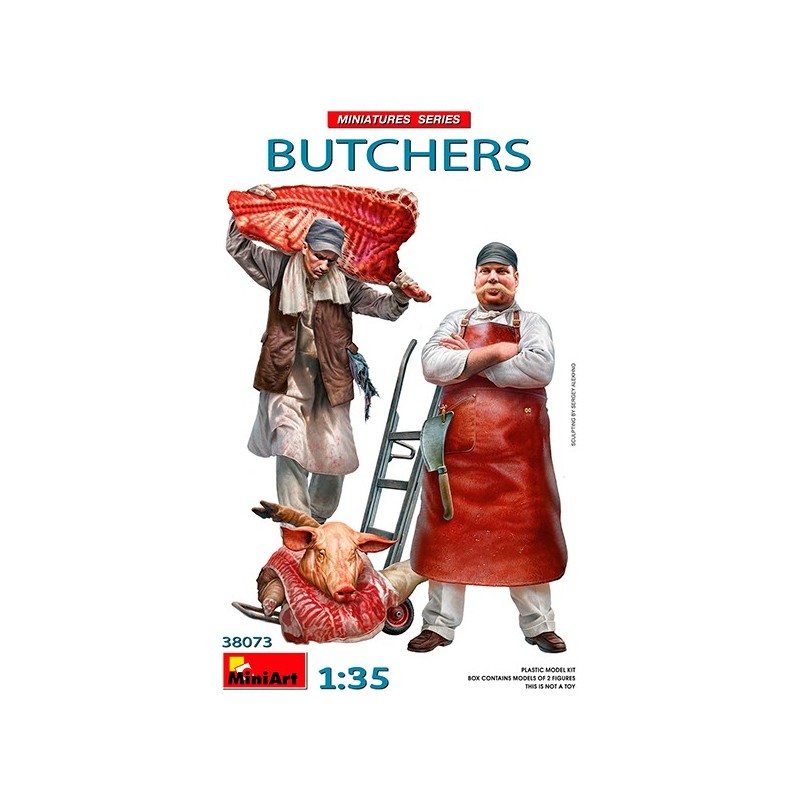 Miniart Figuras Butchers 1/35