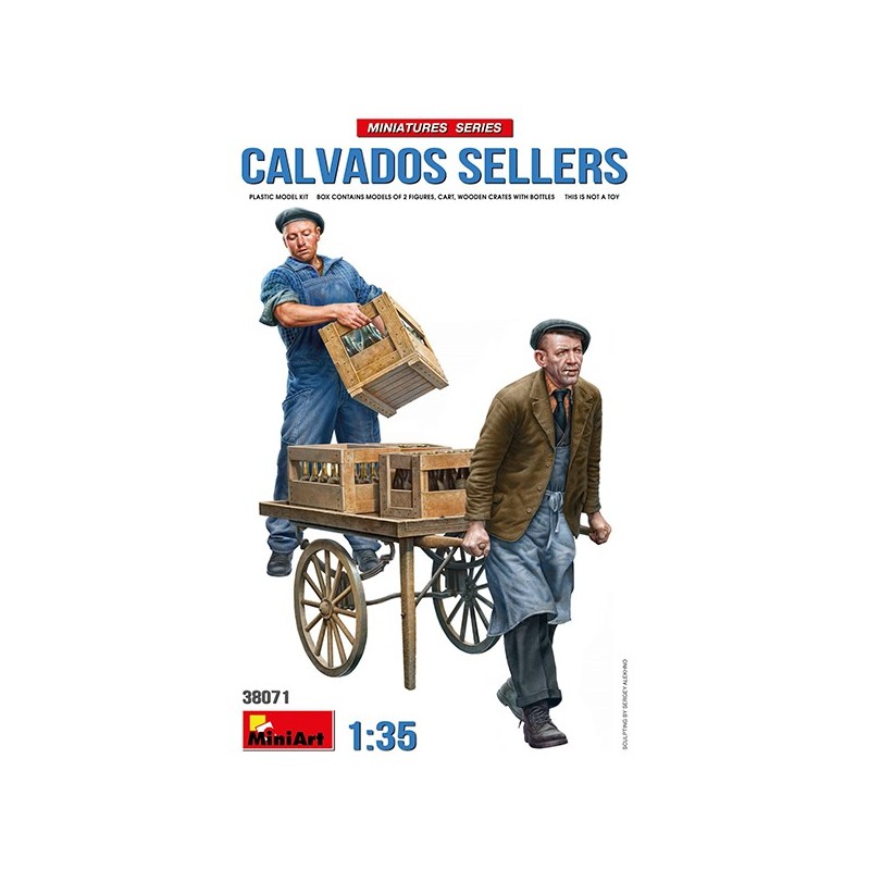 Miniart Figures Calvados Sellers 1/35