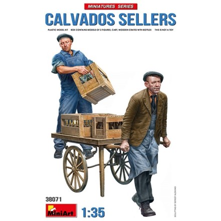 Miniart Figuras Calvados Sellers 1/35