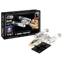 Revell Maqueta con acc. Star Wars Y-wing Fighter 1:72