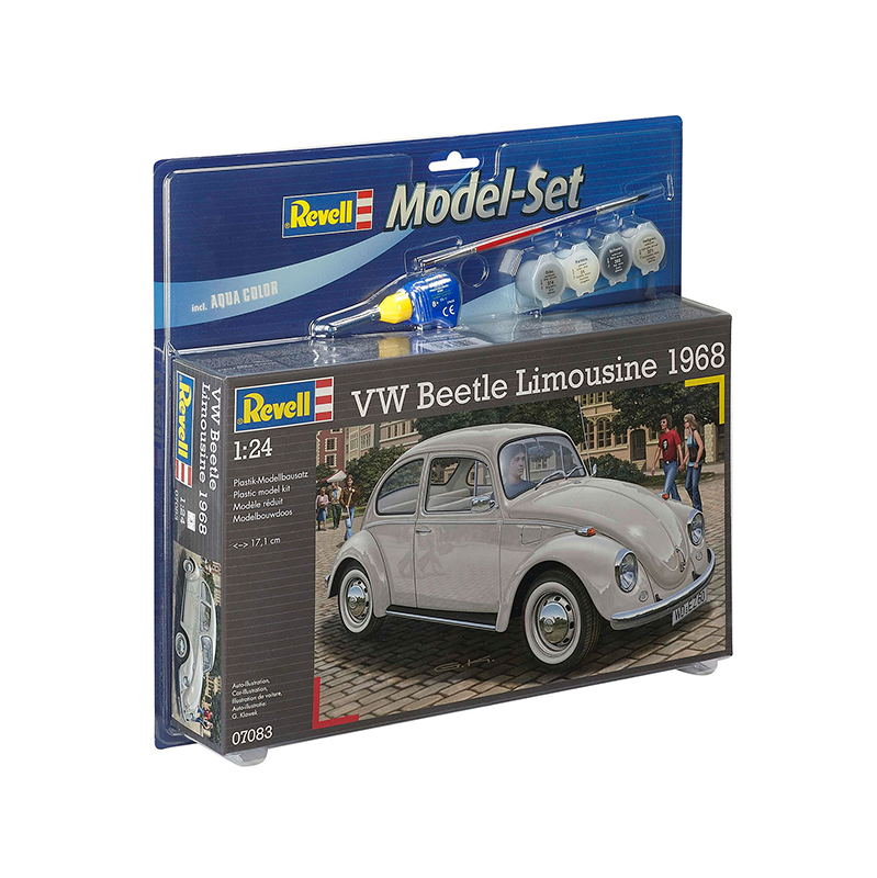 Revell Model Set Coche VW Beetle Limousine 1968 1:24