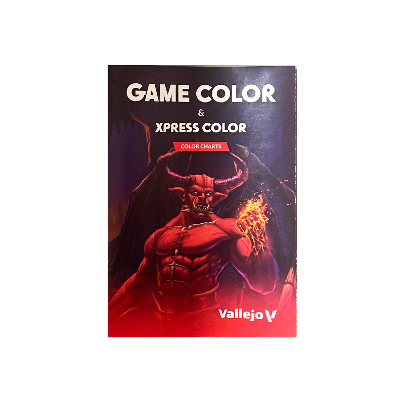 Vallejo Carta de colores: Game Color & Xpress Color