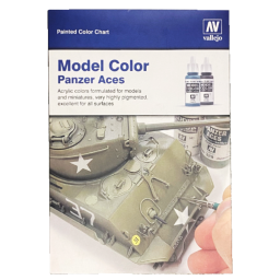 *Vallejo Carta de Colores Model Co. y Panzer Aces pintada a mano