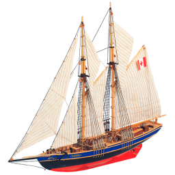 Everships wooden kit Solid Series Bluenose II 1:135