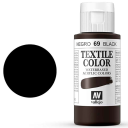 Vallejo Textil Color Black 60 ml
