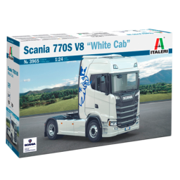 Italeri Truck / trailer Scania 770S V8 White Cab 1:24