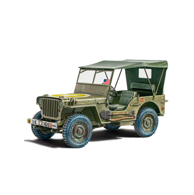 Italeri Cars Jeep Willys MB 80th ann. 1:24