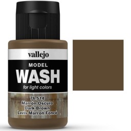Model Wash Marrón Oscuro 35ml